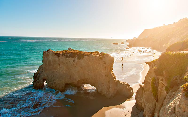 El Matador Beach, Malibu, Kalifornien solsemester-i-usa-el-matador